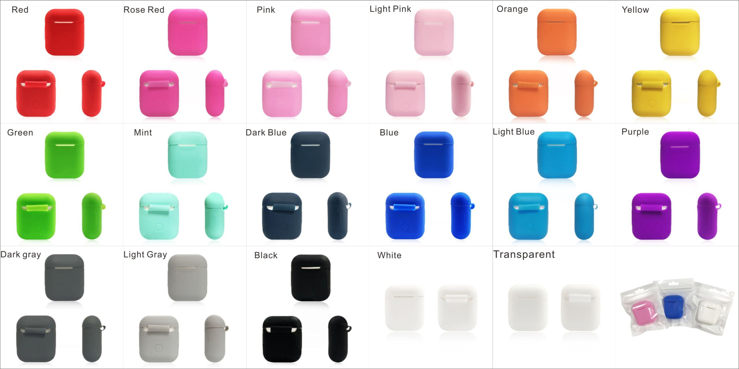 Airpod color options Sticky Smart Wallet